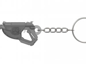 Keychain - Tracer Mach T Blaster - Overwatch - Printable - STL files 3D Print Model