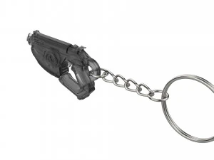Keychain - Tracer Mach T Blaster - Overwatch - Printable - STL files 3D Print Model