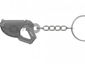 Keychain - Tracer Blaster - Overwatch - Printable - STL files 3D Baskı Modeli