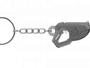 Keychain - Tracer Blaster - Overwatch - Printable - STL files 3D Baskı Modeli