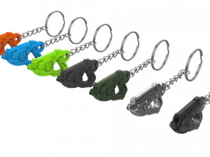 Keychain - Tracer Blaster - Overwatch - Printable - STL files 3D Print Model