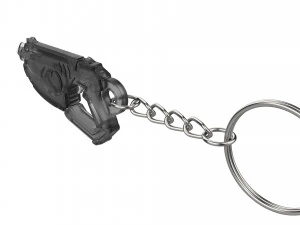 Keychain - Tracer Punk Skin Blaster - Overwatch - Printable - STL files 3D Print Model