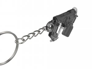 Keychain - Tracer Graffiti Skin Blaster - Overwatch - Printable - STL files 3D Print Model