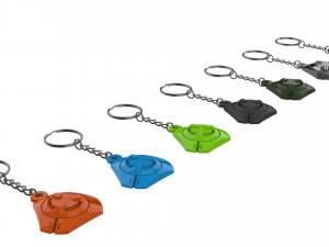 Keychain - Tracer Pulse Bomb - Overwatch - Printable - STL files 3D Print Model