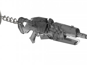 Keychain - Widowmaker Noir Skin - Overwatch - Printable - STL files Modello di stampa 3D