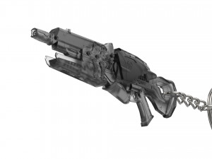 Keychain - Widowmaker Original Skin Sniper Rifle - Overwatch - Printable - STL files Model do druku 3D