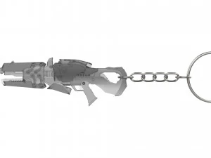 Keychain - Widowmaker Original Skin Sniper Rifle - Overwatch - Printable - STL files 3D Print Model