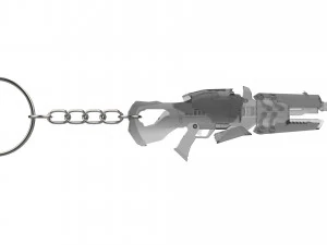 Keychain - Widowmaker Original Skin Sniper Rifle - Overwatch - Printable - STL files 3D Print Model