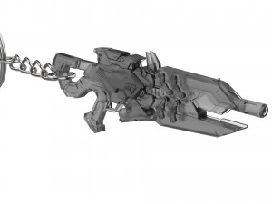 Keychain - Widowmaker Talon Skin Sniper Rifle - Overwatch - Printable - STL files 3D-printmodel