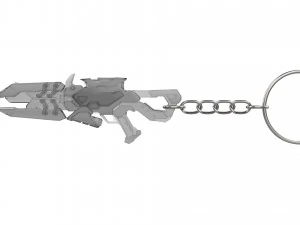 Keychain - Widowmaker Talon Skin Sniper Rifle - Overwatch - Printable - STL files 3D Print Model