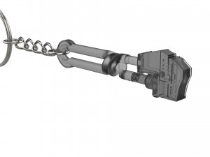 Keychain - Hephaestus Wrench - PREY - Printable - STL files 3D 打印模型