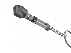 Keychain - Hephaestus Wrench - PREY - Printable - STL files 3D 打印模型