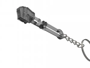 Keychain - Hephaestus Wrench - PREY - Printable - STL files 3D Print Model