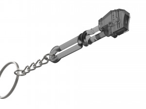 Keychain - Hephaestus Wrench - PREY - Printable - STL files 3D 打印模型