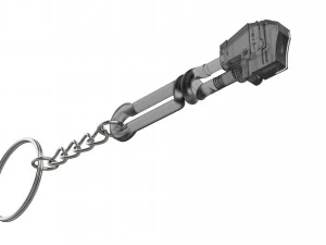 Keychain - Hephaestus Wrench - PREY - Printable - STL files 3D Print Model