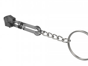 Keychain - Hephaestus Wrench - PREY - Printable - STL files 3D 打印模型