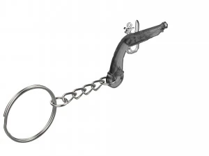 Keychain - Sailor Pistol - Sea of Thieves - Printable - STL files 3D Print Model