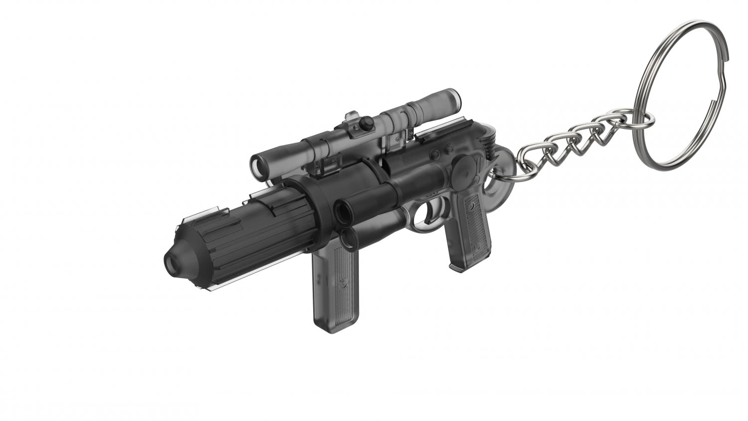 Keychain - EE-4 Carbine Rifle - Star Wars - Printable - STL files 3D Print Model .c4d .max .obj .3ds .fbx .stl .blend 
