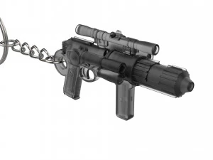Keychain - EE-4 Carbine Rifle - Star Wars - Printable - STL files 3D Print Model
