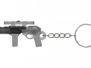 Keychain - EE-4 Carbine Rifle - Star Wars - Printable - STL files 3D Print Model