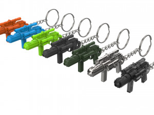 Keychain - EE-4 Carbine Rifle - Star Wars - Printable - STL files 3Dプリントモデル