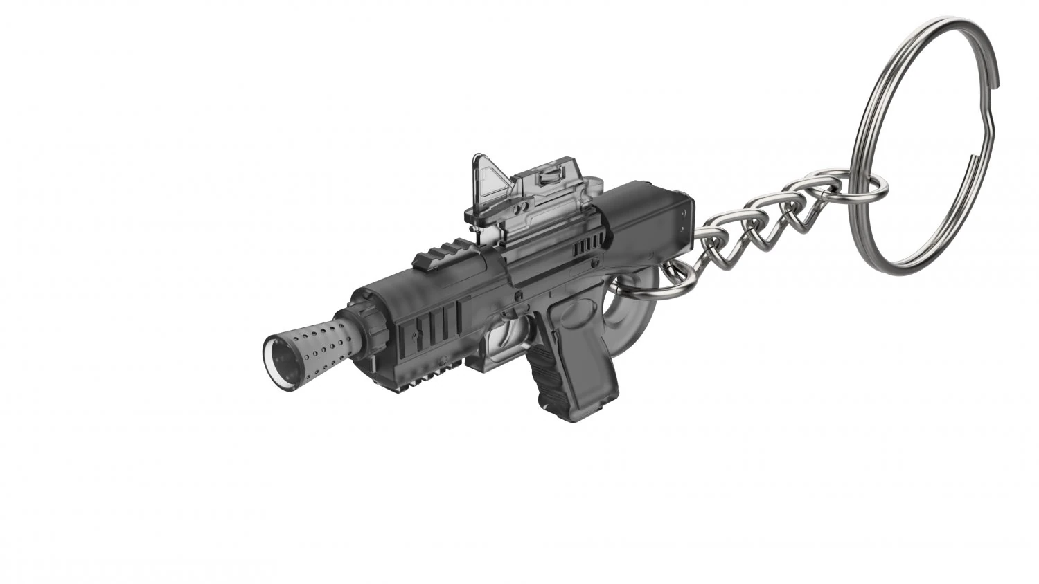 Keychain - SE-44C Blaster - Star Wars - Printable - STL Files 3D Print Model .c4d .max .obj .3ds .fbx .stl .blend 
