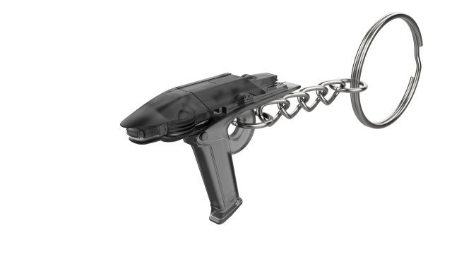 Keychain - Beyond Phaser - Star Trek - Printable - STL files Modelo de Impressão 3D .c4d .max .obj .3ds .fbx .stl .blend 