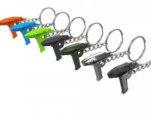 Keychain - Beyond Phaser - Star Trek - Printable - STL files 3D Print Model