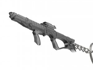 Keychain - EVA Phaser Rifle - Star Trek First Contact - Printable - STL files Modèles 3D en vedette