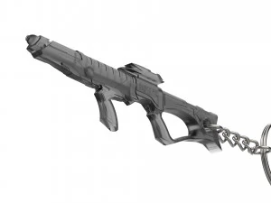 Keychain - EVA Phaser Rifle - Star Trek First Contact - Printable - STL files 3D Print Model