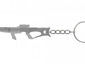 Keychain - EVA Phaser Rifle - Star Trek First Contact - Printable - STL files Modèles 3D en vedette