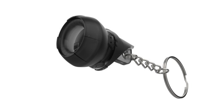 Keychain - Hand Cannon - Star Trek Discovery - Printable - STL files Modelo de Impressão 3D .c4d .max .obj .3ds .fbx .stl .blend 