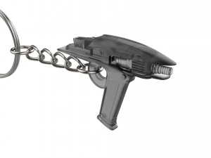 Chaveiro - Into Darkness Phaser - Star Trek - Para impress&atilde;o - Arquivos STL Modelo de Impressão 3D