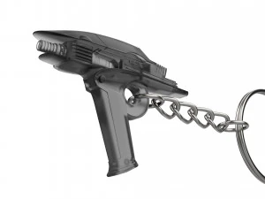 Chaveiro - Into Darkness Phaser - Star Trek - Para impress&atilde;o - Arquivos STL Modelo de Impressão 3D