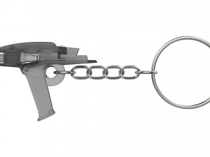 Chaveiro - Into Darkness Phaser - Star Trek - Para impress&atilde;o - Arquivos STL Modelo de Impressão 3D
