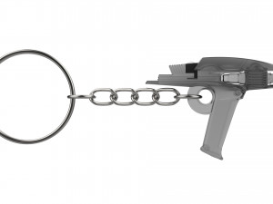 Keychain - Into Darkness Phaser - Star Trek - Printable - STL files 3D Baskı Modeli