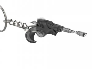 Keychain - Klingon Disruptor - Star Trek - Printable - STL files 3D Print Model