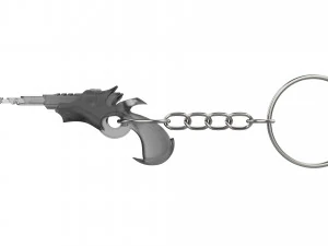Keychain - Klingon Disruptor - Star Trek - Printable - STL files 3D Print Model