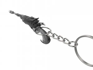 Keychain - Klingon Disruptor - Star Trek - Printable - STL files 3D Print Model