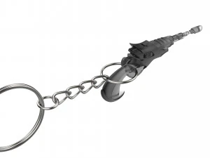 Keychain - Klingon Disruptor - Star Trek - Printable - STL files 3D Print Model