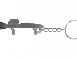 キーホルダー - 次世代タイプ 3 フェイザーライフル - スタートレック - 印刷可能 - STL ファイル 3Dプリントモデル