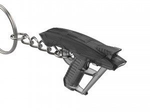 Keychain - Picard Phaser - Star Trek - Printable - STL files Model Cetak 3D