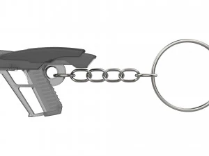 Keychain - Picard Phaser - Star Trek - Printable - STL files 3D Print Model