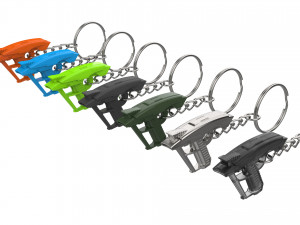 Keychain - Picard Phaser - Star Trek - Printable - STL files Model Cetak 3D