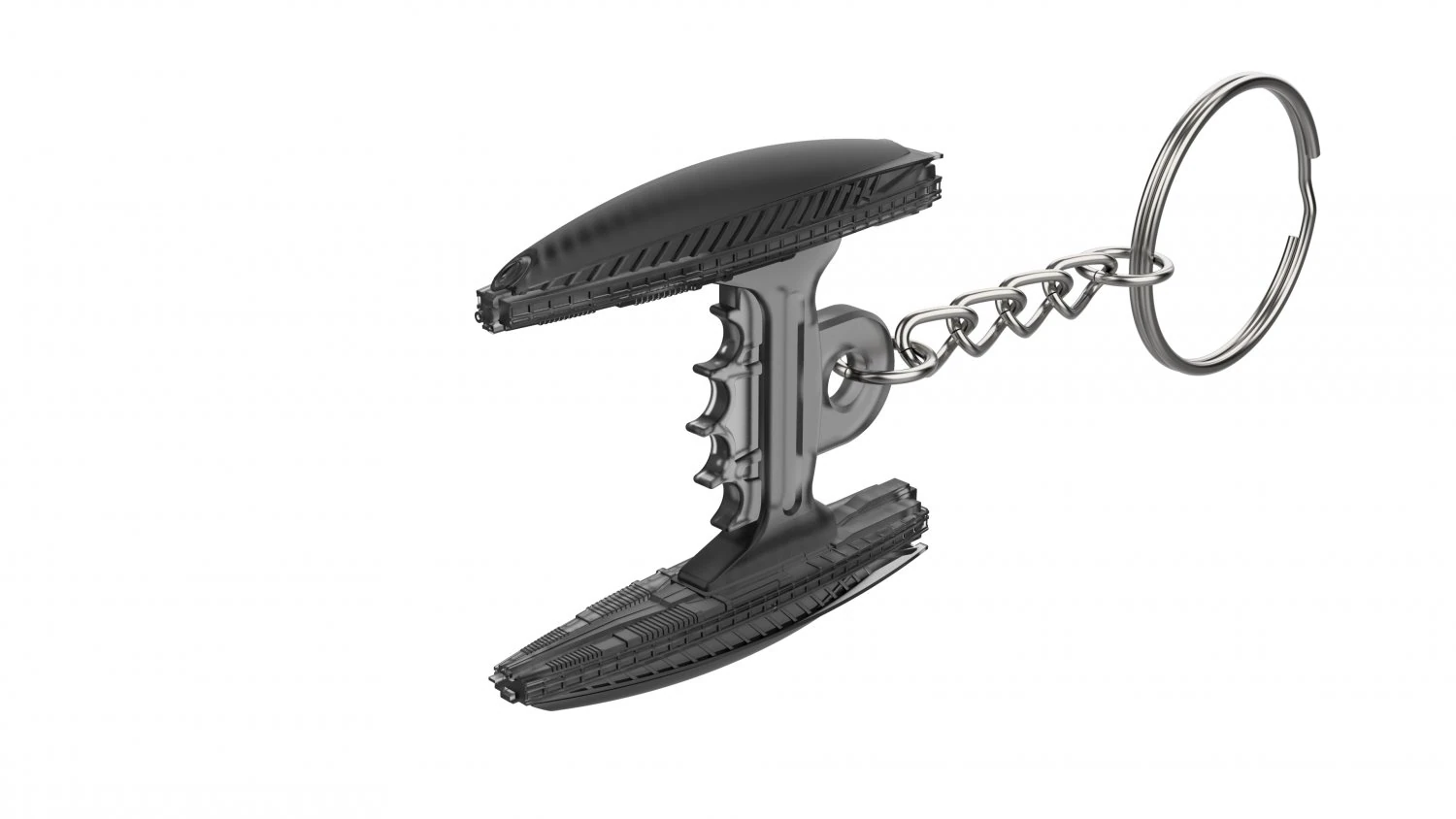 Keychain - Romulan Disruptor - Star Trek - Printable - STL files 3D Print Model .c4d .max .obj .3ds .fbx .stl .blend 