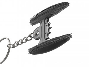 Keychain - Romulan Disruptor - Star Trek - Printable - STL files 3D-Druckmodell