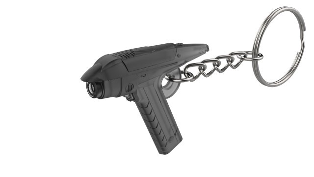 Keychain - SEC31 Phaser - Star Trek - Printable - STL Files 3D Baskı Modeli .c4d .max .obj .3ds .fbx .stl .blend 