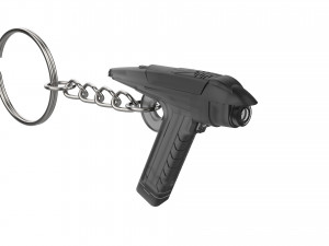Keychain - SEC31 Phaser - Star Trek - Printable - STL Files 3D Baskı Modeli