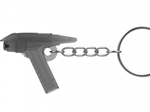 Keychain - SEC31 Phaser - Star Trek - Printable - STL Files 3D Baskı Modeli