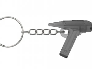 Keychain - SEC31 Phaser - Star Trek - Printable - STL Files 3D Print Model